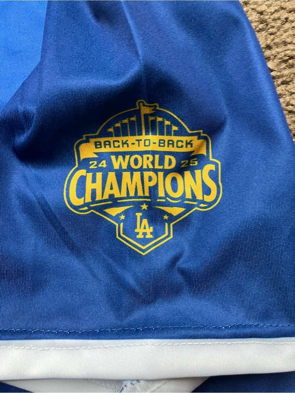 Los Angeles Dodgers Soccer Jersey Mens Size XL Blue MLB Baseball - Picture 5 of 8